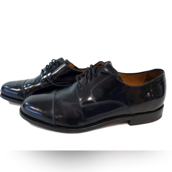 Cole Haan Black Leather Oxford Shoes Sz 10.5M ﻿ ﻿